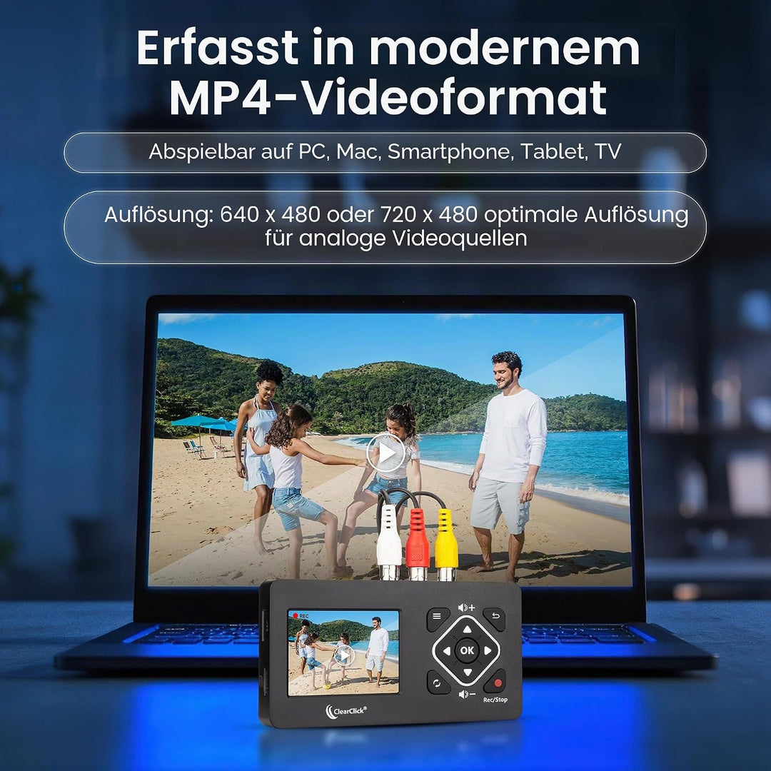 ClearClick Video zu Digital Converter 2.0 (zweite Generation) Mini Edition - Aufnahme von Videos von