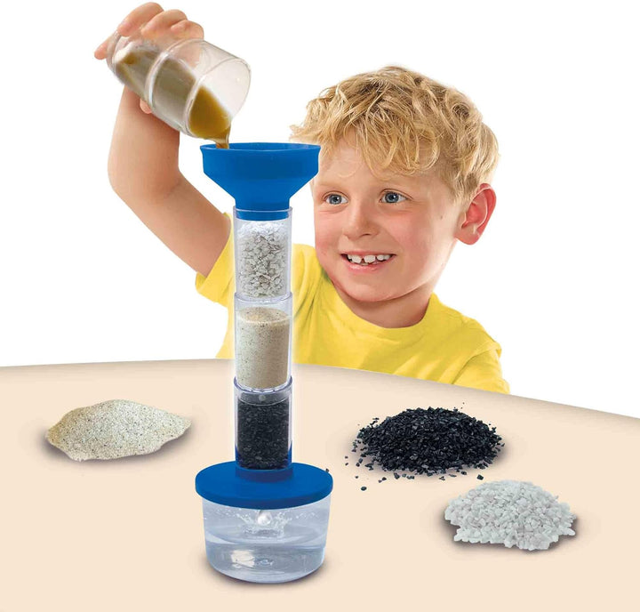 SES Creative 25206 Explorer Wasserfilter, Experimentierset für Kinder, ab 8 Jahren