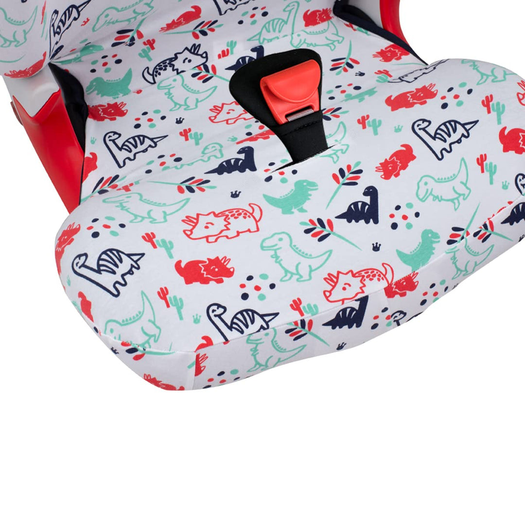JYOKO KIDS Bezug kompatibel mit Römer KIDFIX II XP SICT, kidfix 2 S, Kidfix Z - Line (DINO PARTY, MI