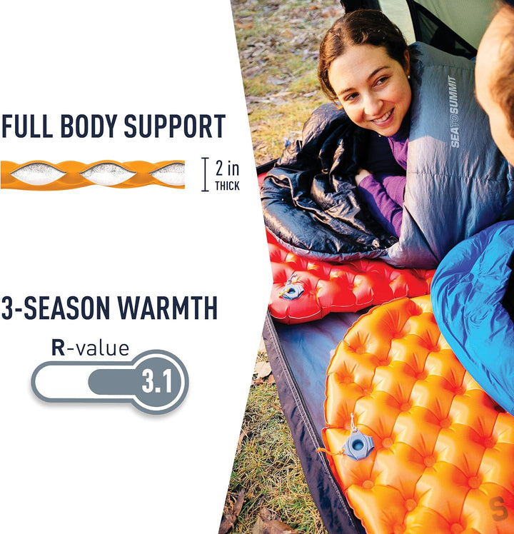 Sea to Summit - Ultralight Insulated Air Isomatte - Thermolite Ultraleichte Schlafmatte - Besonders