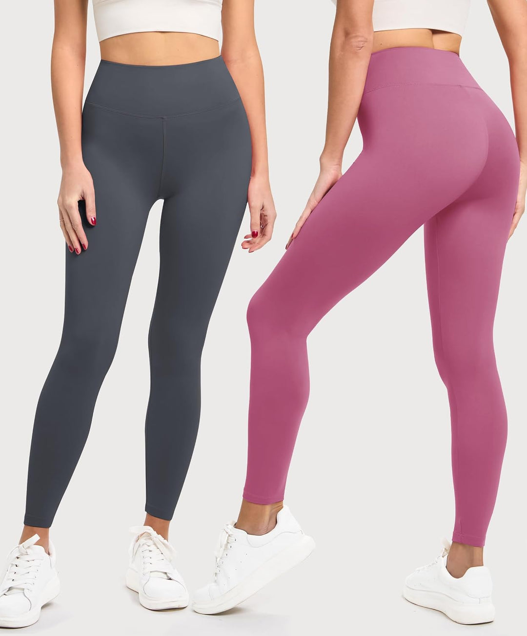 VALANDY Damen Weich Hosen-Set S-M 3 Packungen - Schwarz/Dunkelgrau/Dunkelrosa, S-M 3 Packungen - Sch