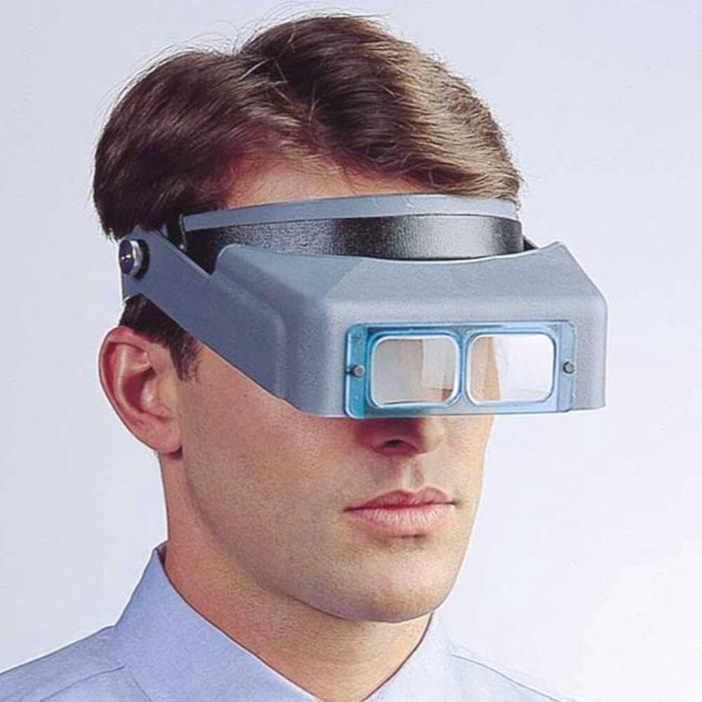 Donegan DA-5 OPTIVISOR Stirnband Lupe, 2,5 x Vergrösserung, 8