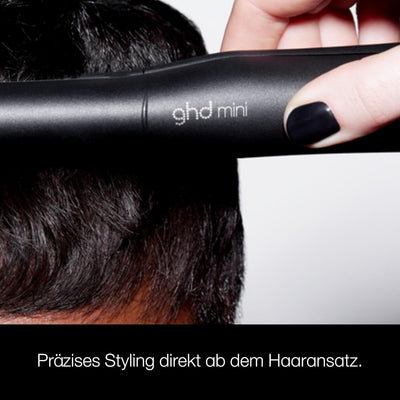 ghd Mini-Styler — Professioneller Haarglätter für kurzes Haar und Pony mit 40% schmaleren Platten, U