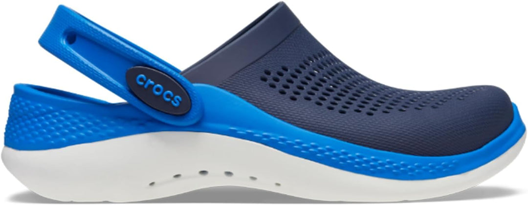 Crocs Unisex Kinder Literide 360 Clog T 24/25 EU Navy Bright Cobalt, 24/25 EU Navy Bright Cobalt