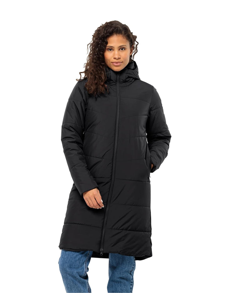 Jack Wolfskin Damen Deutzer W Coat, XS Schwarz