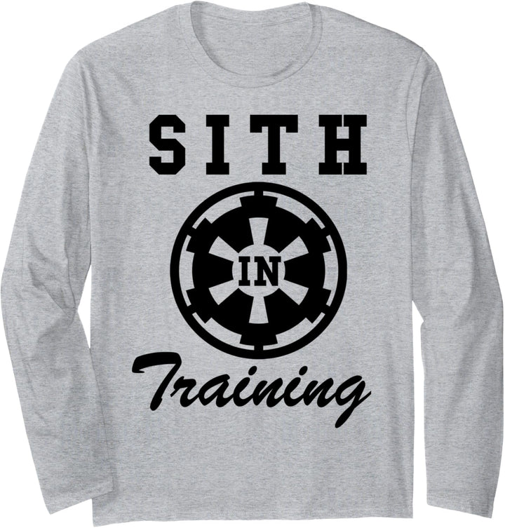 Star Wars Empire Sith In Training Text Langarmshirt
