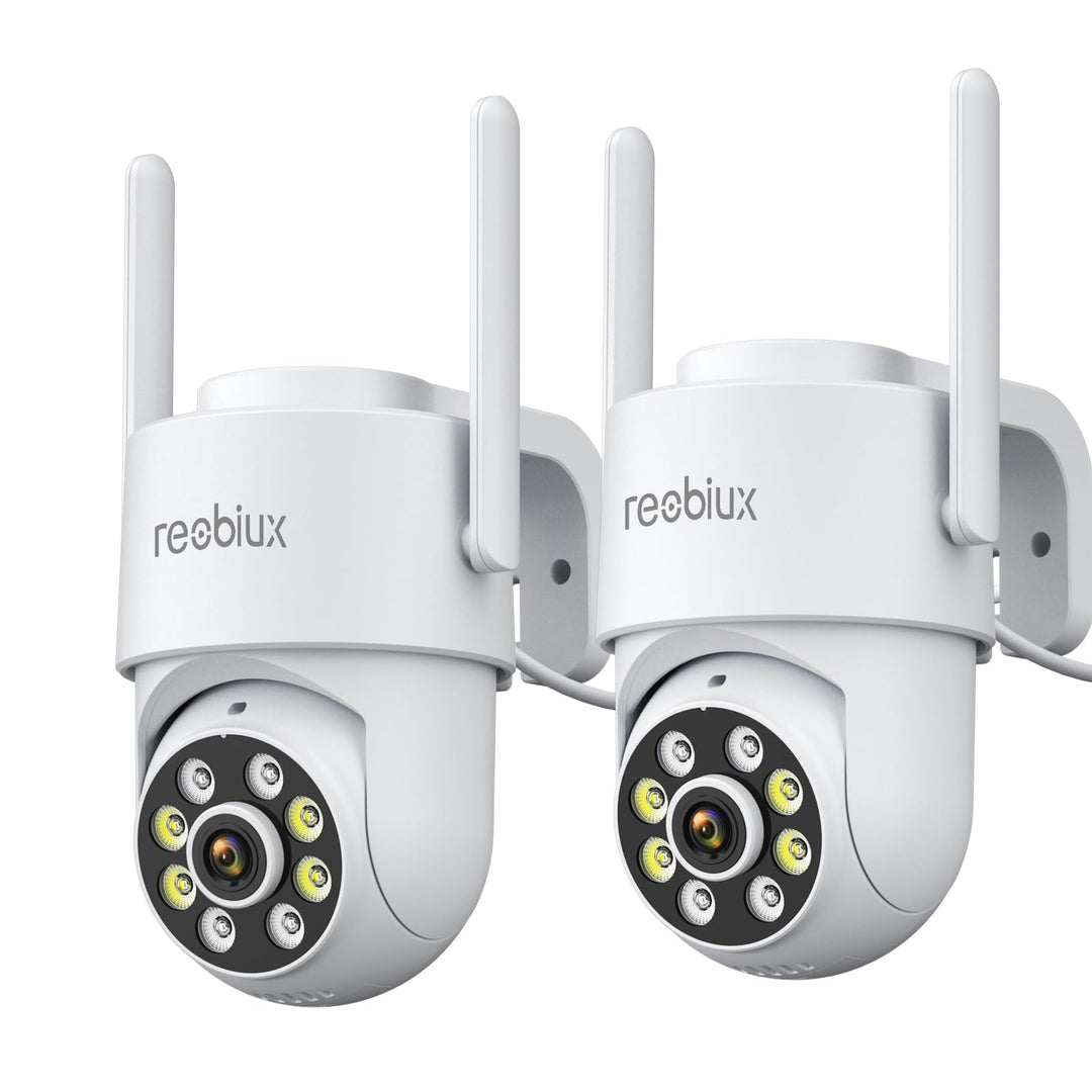 Überwachungskamera Aussen 1080P,Kamera überwachung aussen/innen mit Farbige Nachtsicht,2.4Ghz WiFi,B