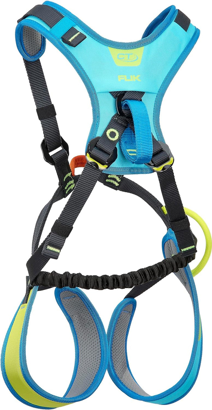 Climbing Technology Kinder Flik Klettergurt, gree-Lime-Black