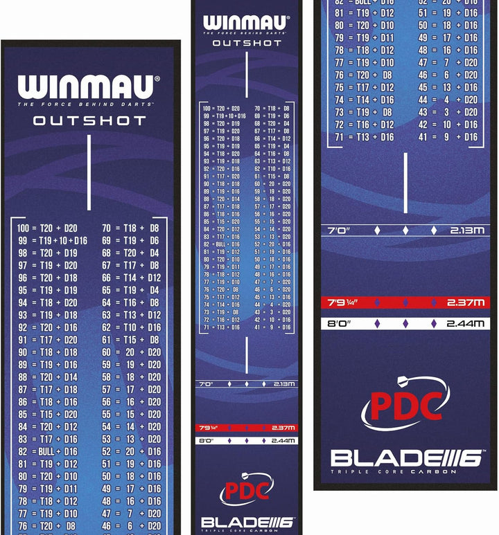 WINMAU Outshot Soft-Feel Dart Matte