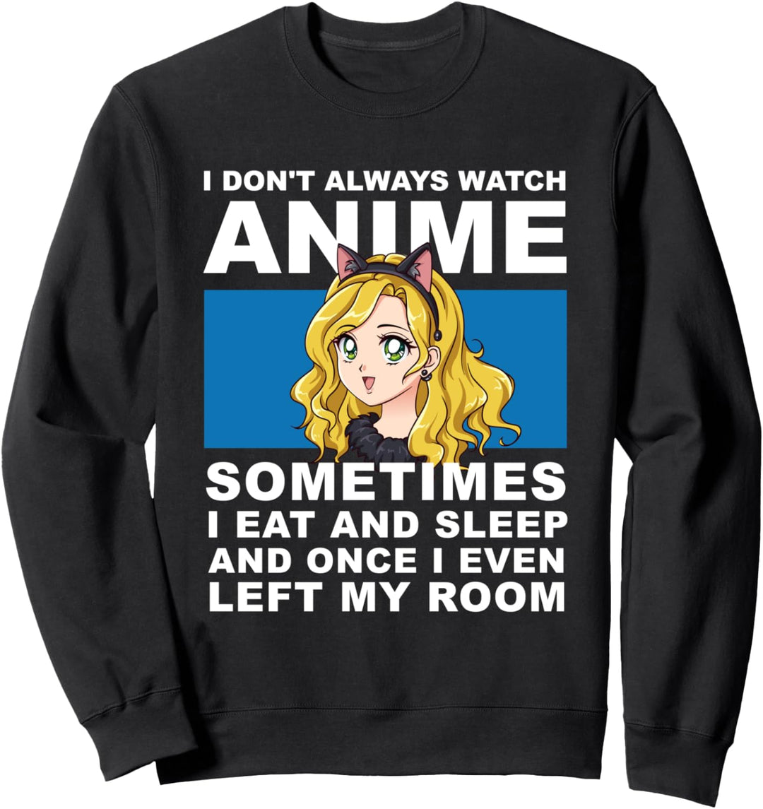 Anime Girl Japanese Otaku Manga Lovers Sweatshirt