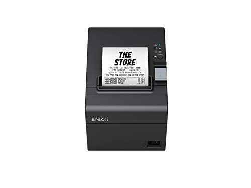Drucker EPSON TM-T20III Tickets USB Y RS232; 250MM/SEG; Schwarz glänzend