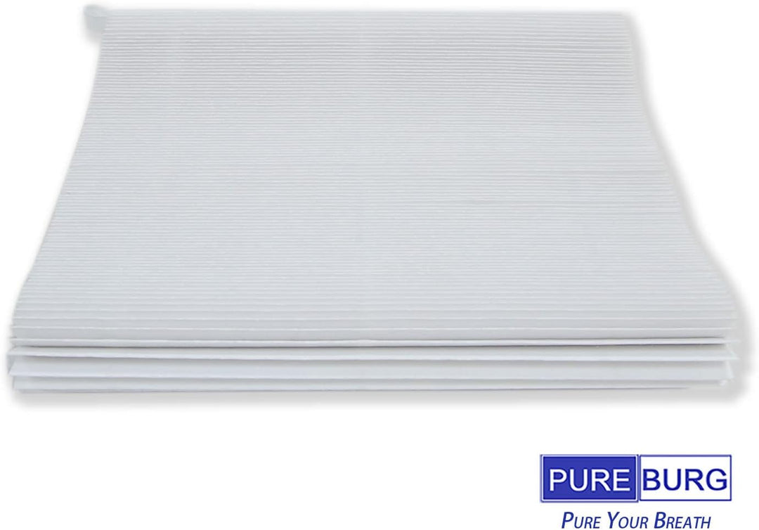 PUREBURG Ersatz-HEPA kompatibel mit Blueair Blue Pure 411/411+/3210 Luftreiniger,H13 True HEPA und A