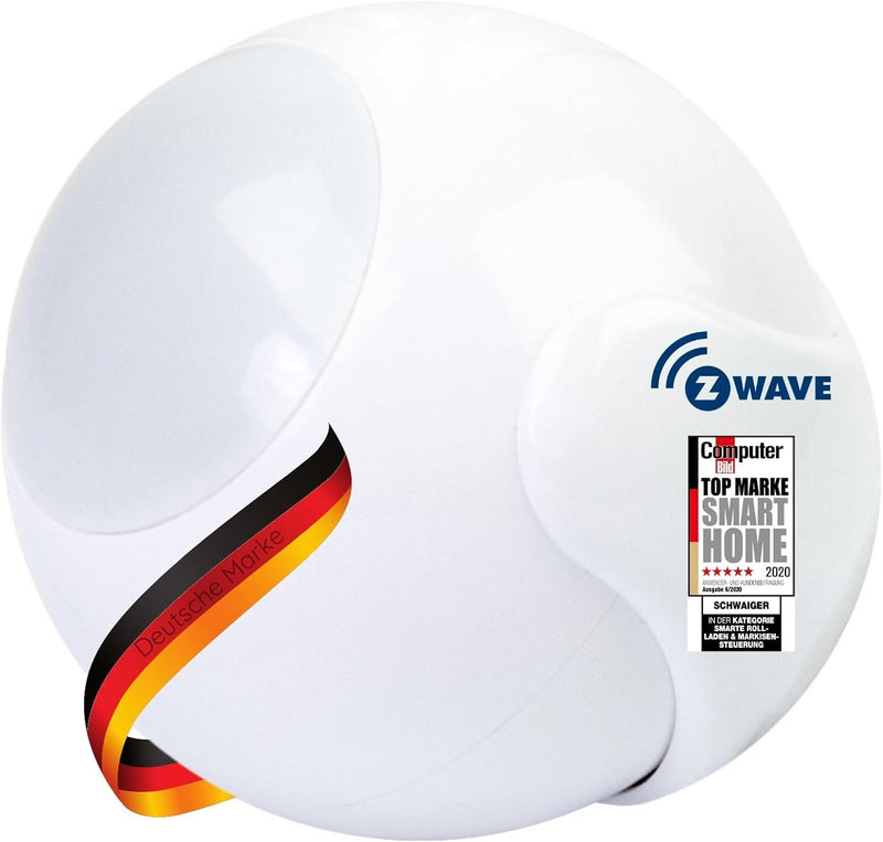 SCHWAIGER -ZHS06- 3 in 1 Bewegungsmelder/ Temperatursensor/ Helligkeitssensor/ Erschütterungsmelder/