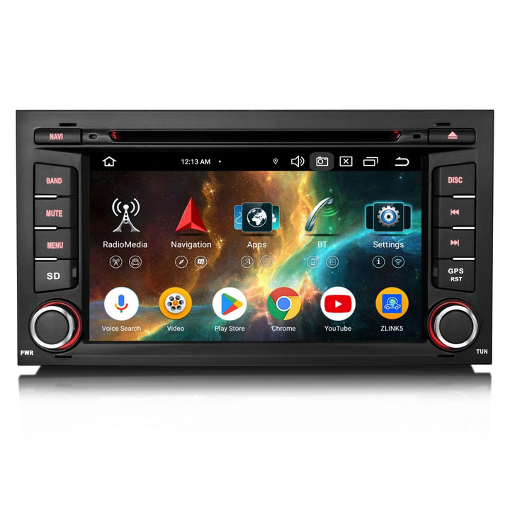Erisin Android 14 Acht-Kern 4GB+64GB DAB+ Autoradio Für SEAT LEON (2013-2018) mit GPS Navigation Unt