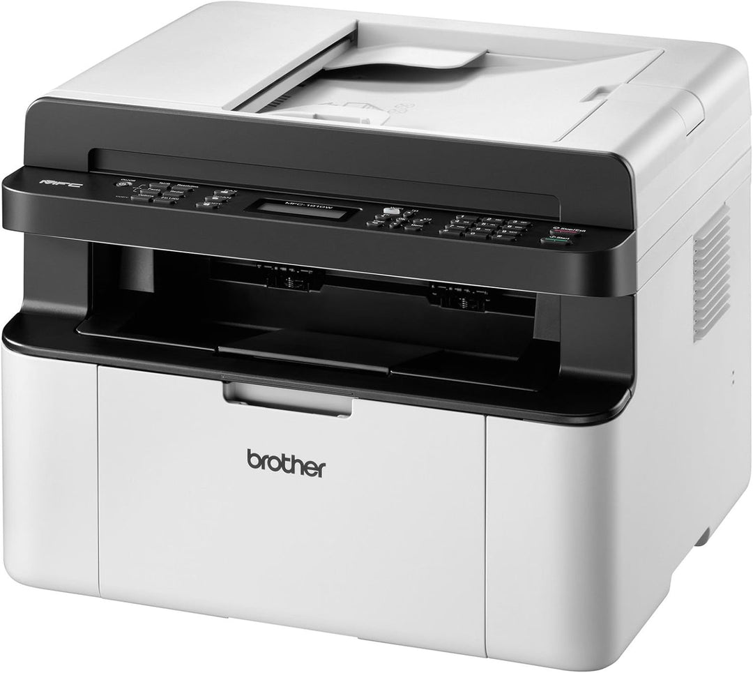 Brother MFC-1910W Kompaktes 4-in-1 Monochrom Monolaser-Multifunktionsgerät (Drucken, scannen, kopier