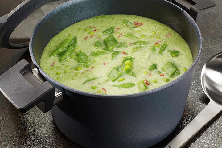 Woll Gusstopf inklusiv Deckel, Aluguss, grau, 24 cm, 2-Einheiten