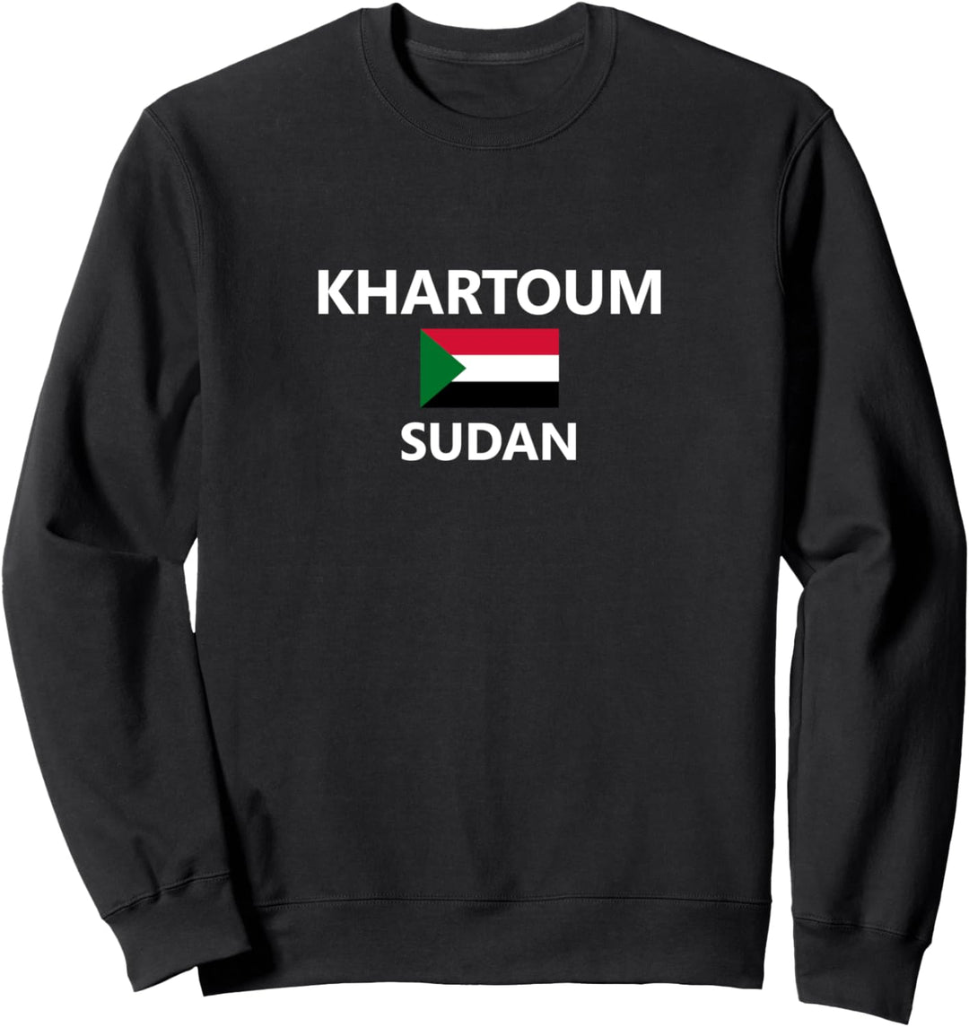 Khartoum Sudan Flag Sweatshirt