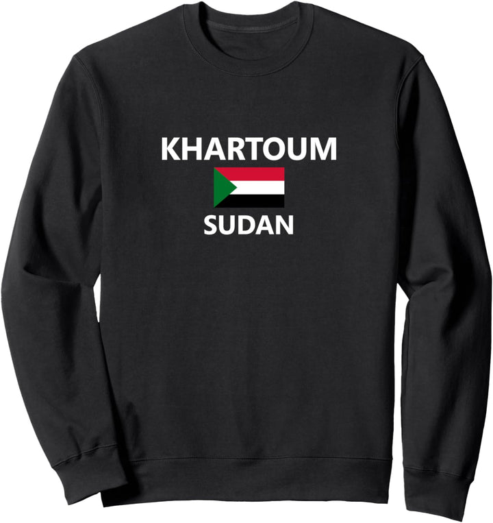 Khartoum Sudan Flag Sweatshirt