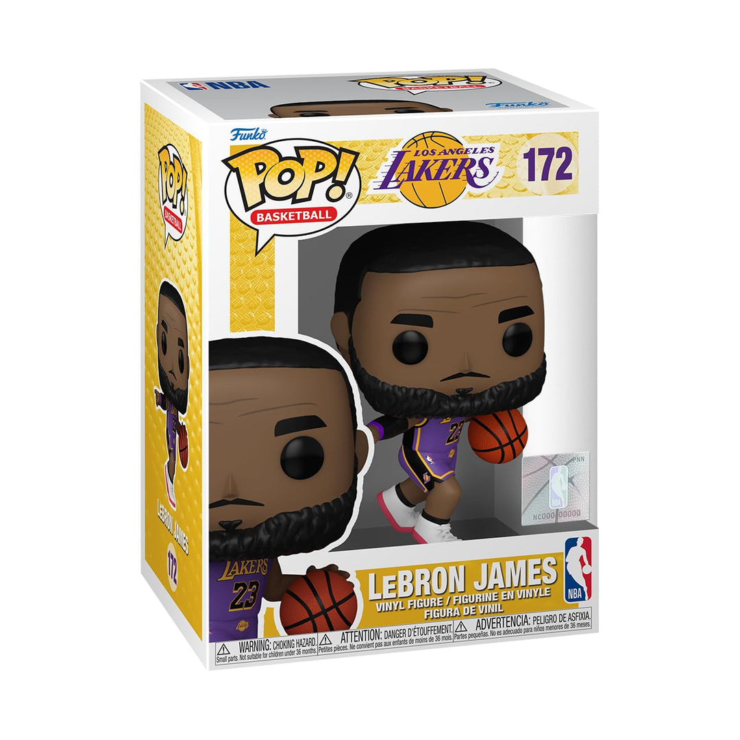 Funko POP! NBA: Lakers - Lebron James - Vinyl-Sammelfigur - Geschenkidee - Offizielle Handelswaren -