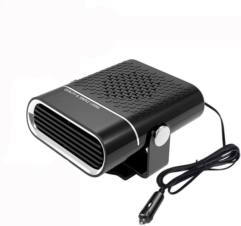 12V 120W Autoheizung Defroster, Riloer 2-in-1 Auto Winter Windschutz Defroster Demister, Tragbarer Z