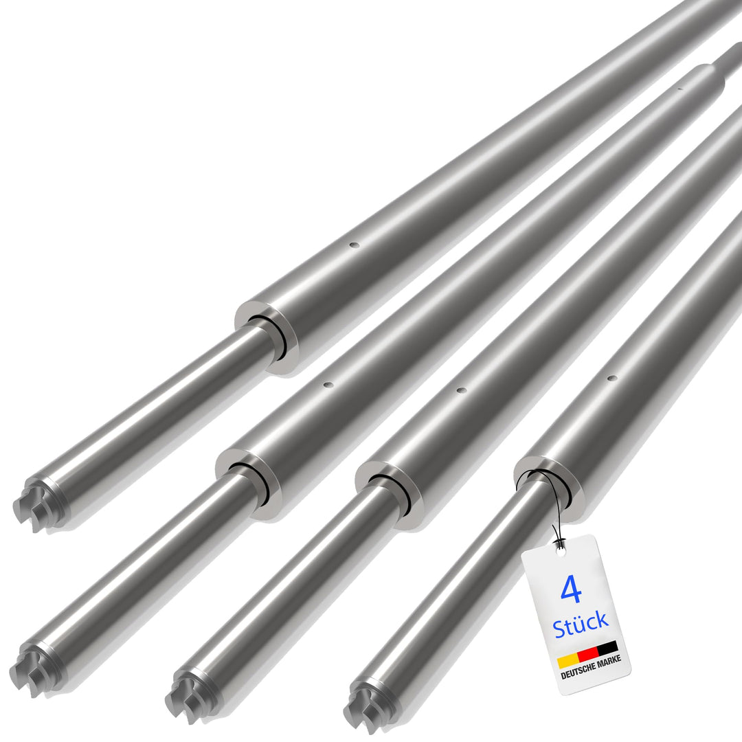 NTG Rundsperrbalken, Sperrstange, Klemmbalken, 1200-1600 mm, Kombizapfen 19/24mm | für Airlineschien