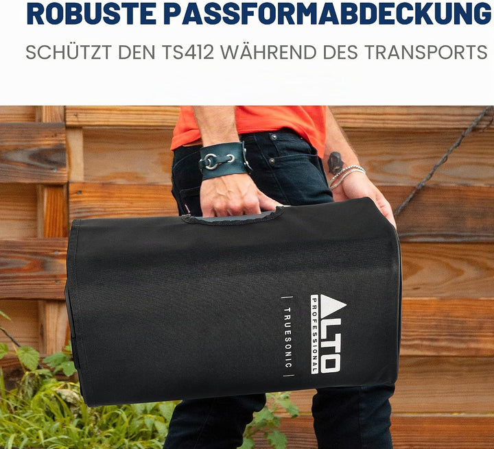 Alto Professional TS412 Cover – Langlebige Schutzhülle für TS412 aktiven PA-Lautsprecher, TS412