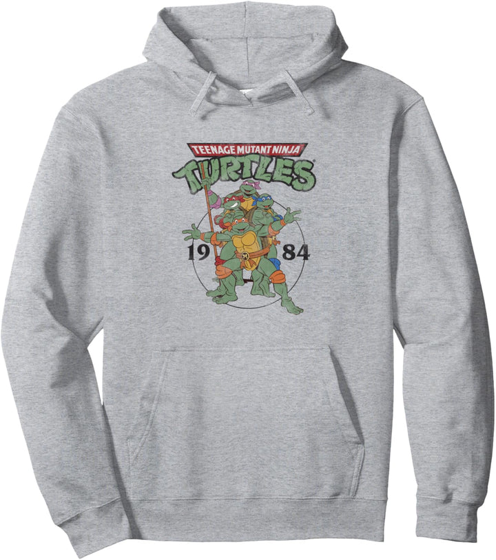 Teenage Mutant Ninja Turtles Classic Circle 1984 Pullover Hoodie