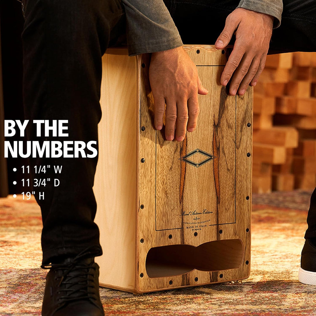 Meinl Percussion Artisan Edition Cajon, Cantina Line, Limba