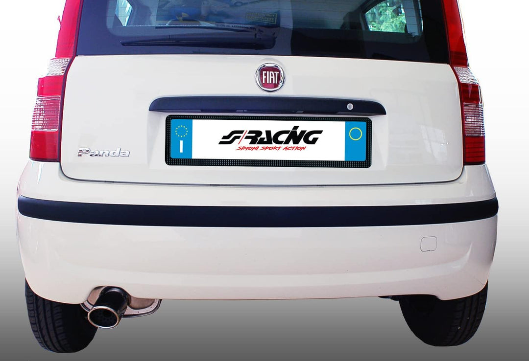 Simoni Racing TRX/09 Exhaust Tip Oval, INOX