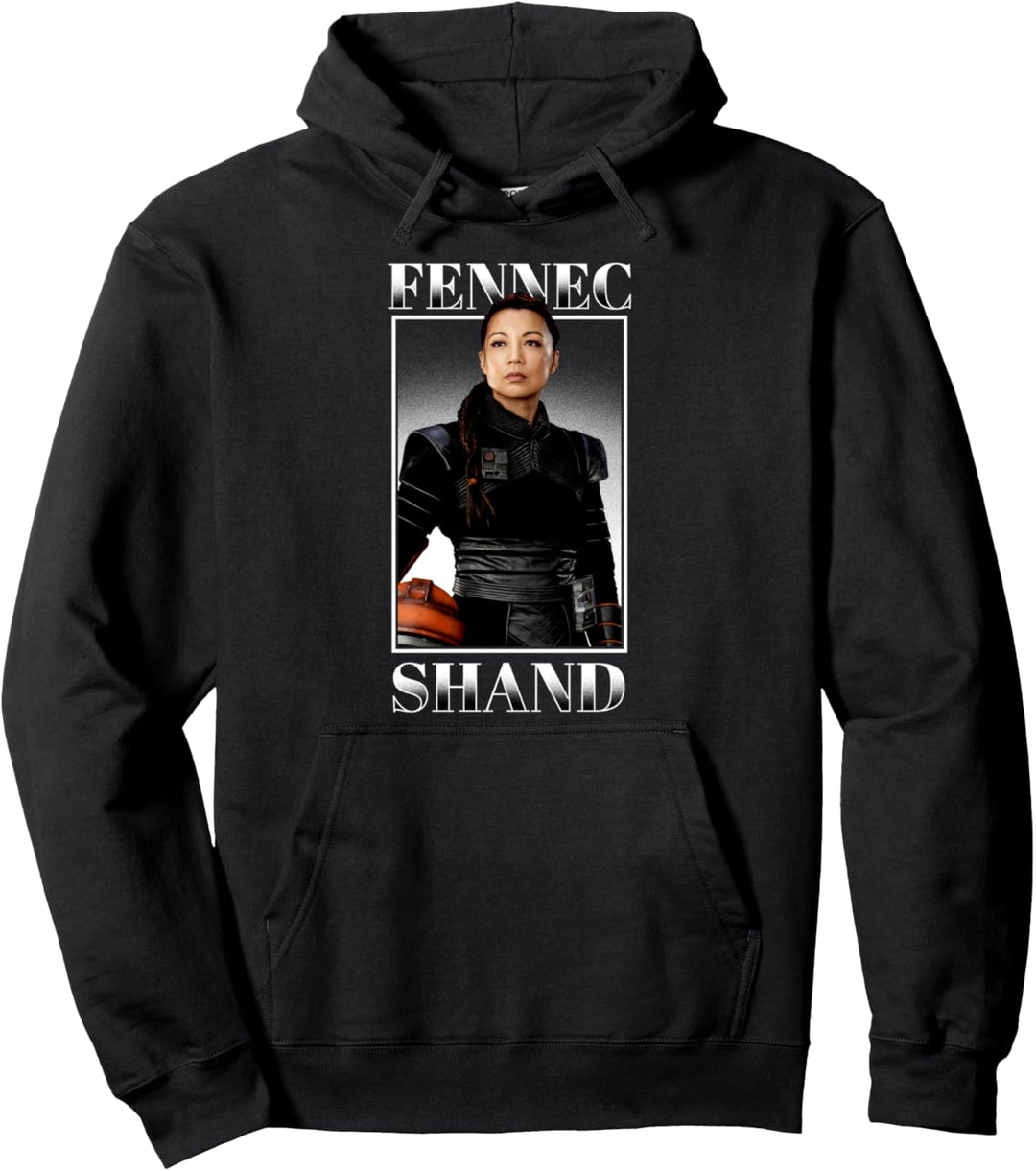 Star Wars: The Mandalorian Fennec Shand Portrait R16 Pullover Hoodie