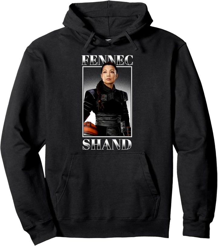 Star Wars: The Mandalorian Fennec Shand Portrait R16 Pullover Hoodie