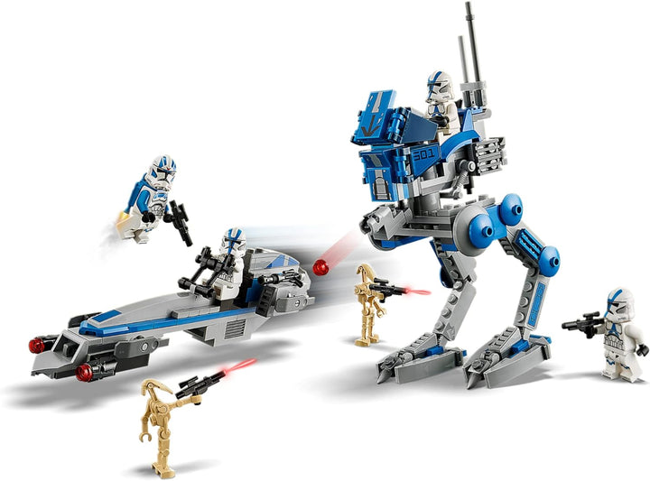 LEGO 75280 Star Wars 501st Legion Clone Troopers;Set for Action-Packed Battles (285 Pieces)