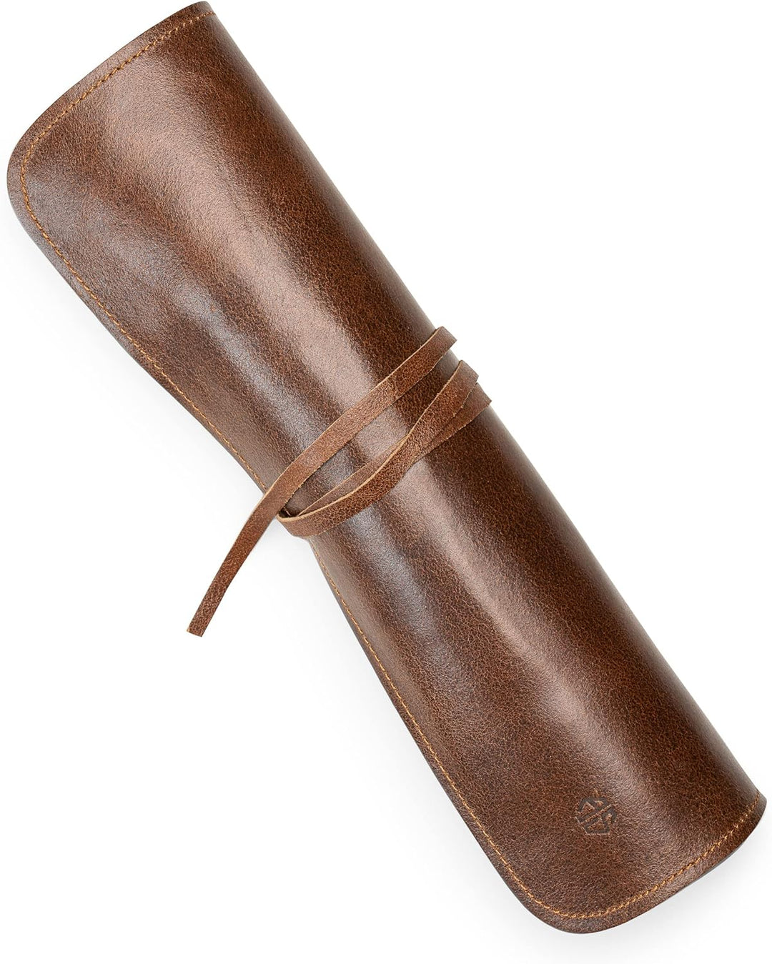Angus Stoke Messertasche Kochmesser aus Echt-Leder - Premium Kochmesserrolle gross – Messer Tasche f