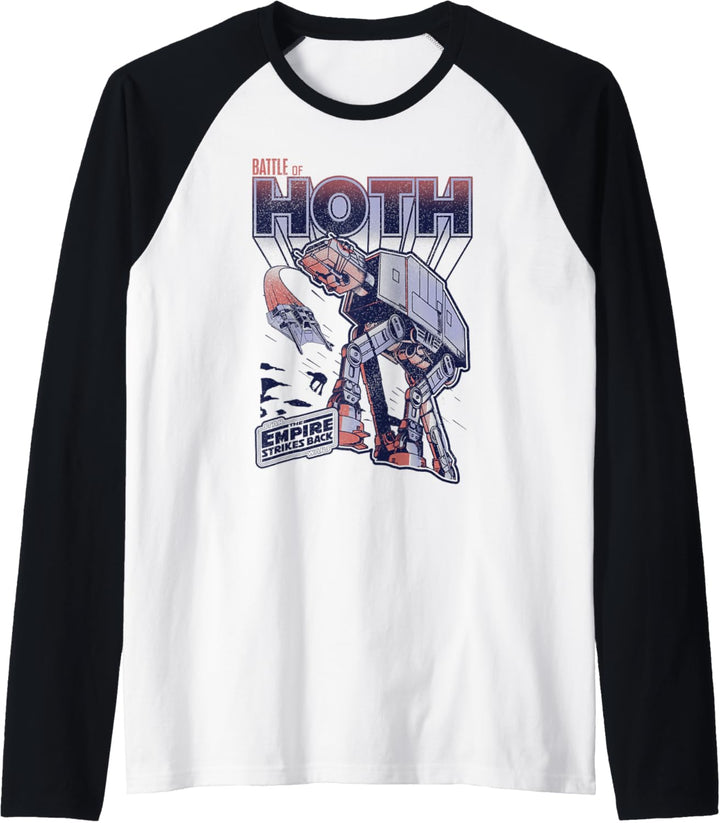 Star Wars: The Empire Strikes Back Battle Of Hoth Raglan