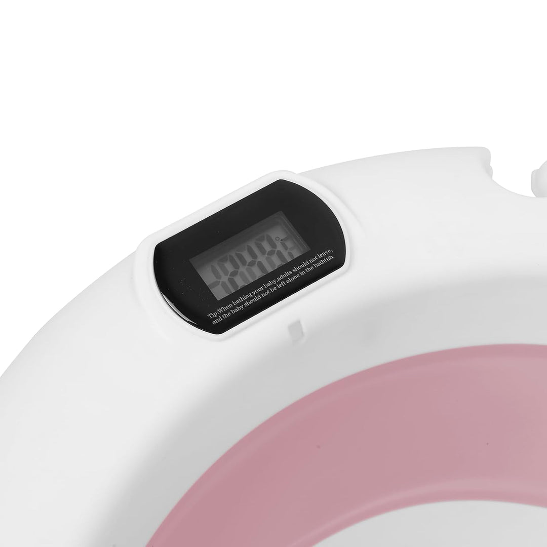 Faltbare Babybadewanne XXL mit Ständer, Sitz und Drainagesystem, 2-in-1 Babybadewanne auf Fuss, falt