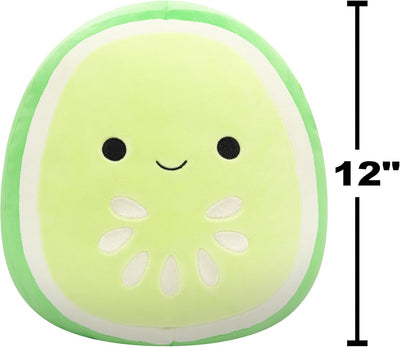 Squishmallows Original 30 cm Carmichael die Gurkenscheibe - Ultraweiches offizielles Jazwares Plüsch