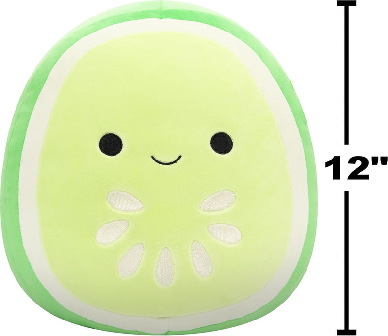 Squishmallows Original 30 cm Carmichael die Gurkenscheibe - Ultraweiches offizielles Jazwares Plüsch