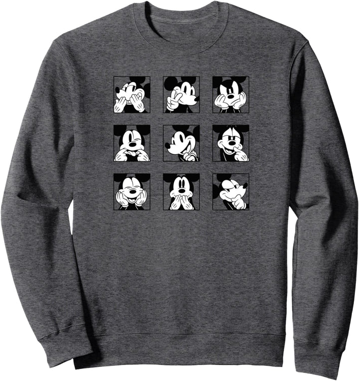 Disney Mickey Mouse Retro Panels Sweatshirt