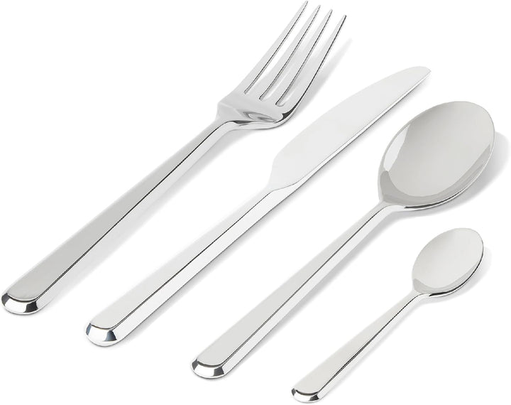 Alessi BG02S24 Amici Besteckset 24-teilig,Edelstahl 18/10