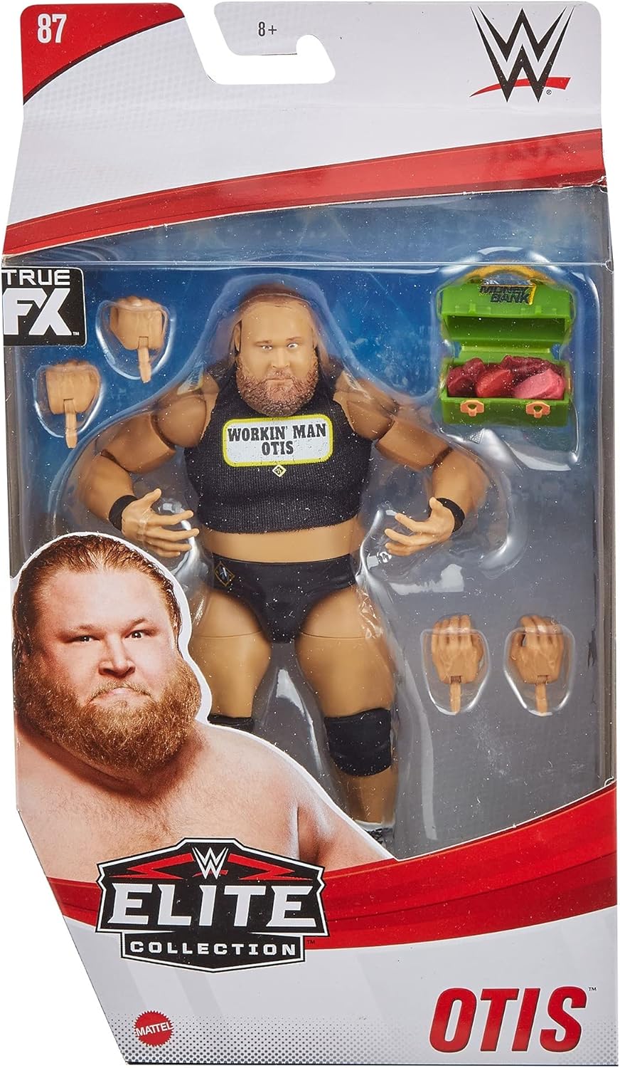 WWE GVB69 - Otis Elite-Actionfigur, beweglich, ca. 18 cm, zum Sammeln, Spielzeug ab 8 Jahren