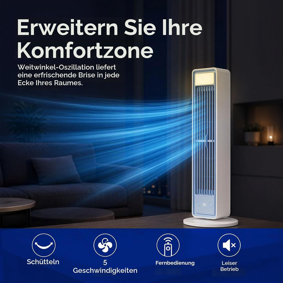 BreezaMax Air Kühlkönig, Airzuma Portable, Polar Breeze–BreezaMax Mini Cooling Ace, Leise &amp; Energiee