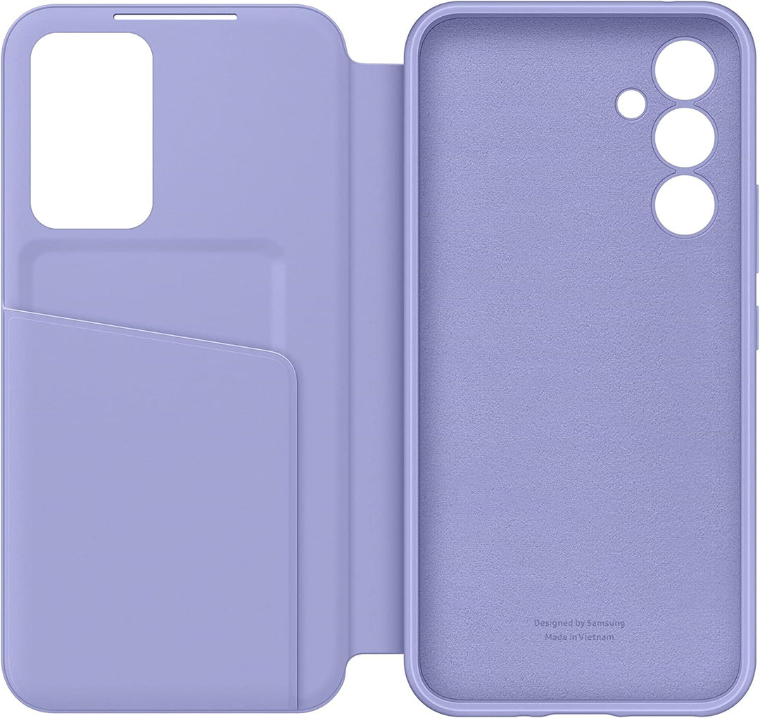 Samsung Smart View Wallet Case EF-ZA546 für das Galaxy A54 5G, Handyhülle, Schützhülle in Blueberry,
