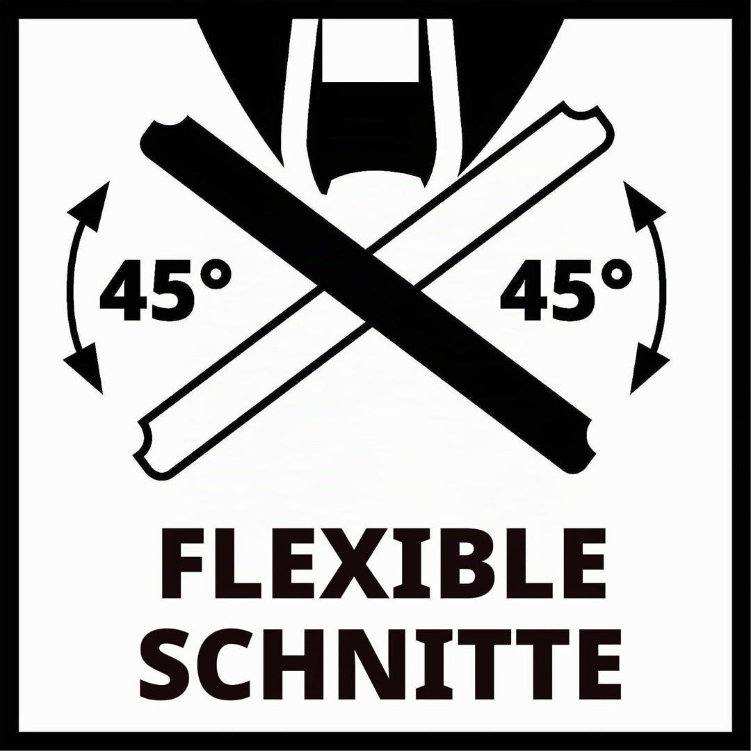 Einhell Stichsäge TC-JS 80/1 (550 W, Hubzahl 1000-3000 min-1, Drehzahlelektronik, 4-stufiger Pendelh