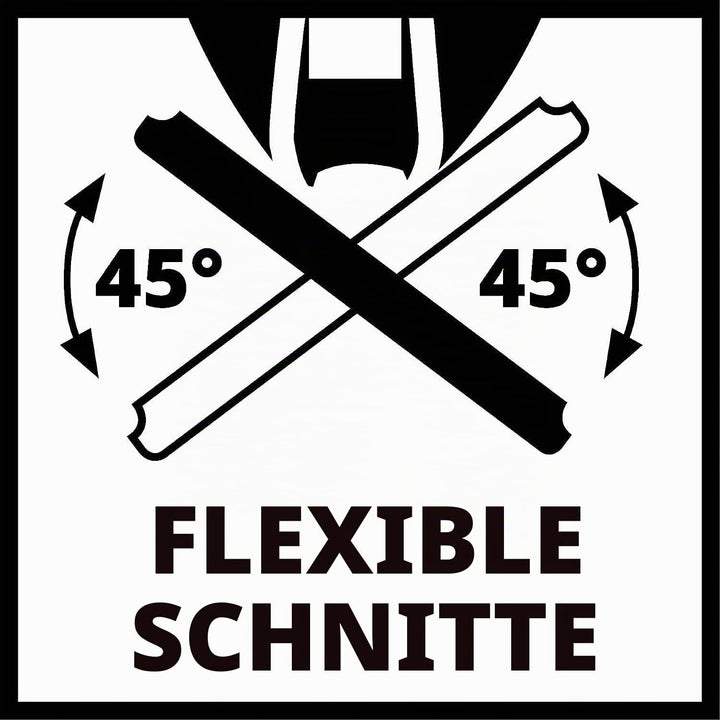 Einhell Stichsäge TC-JS 80/1 (550 W, Hubzahl 1000-3000 min-1, Drehzahlelektronik, 4-stufiger Pendelh