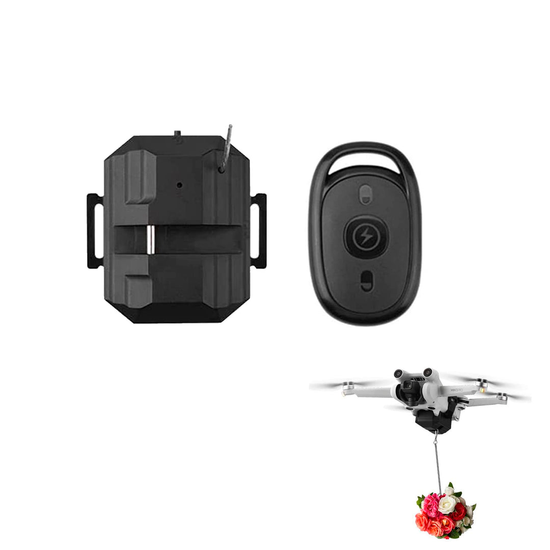OBEST Airdrop System, Nutzlast Airdrop Release Drop Gerät, Drohnenstarter für Hochzeit, Suche, Rettu