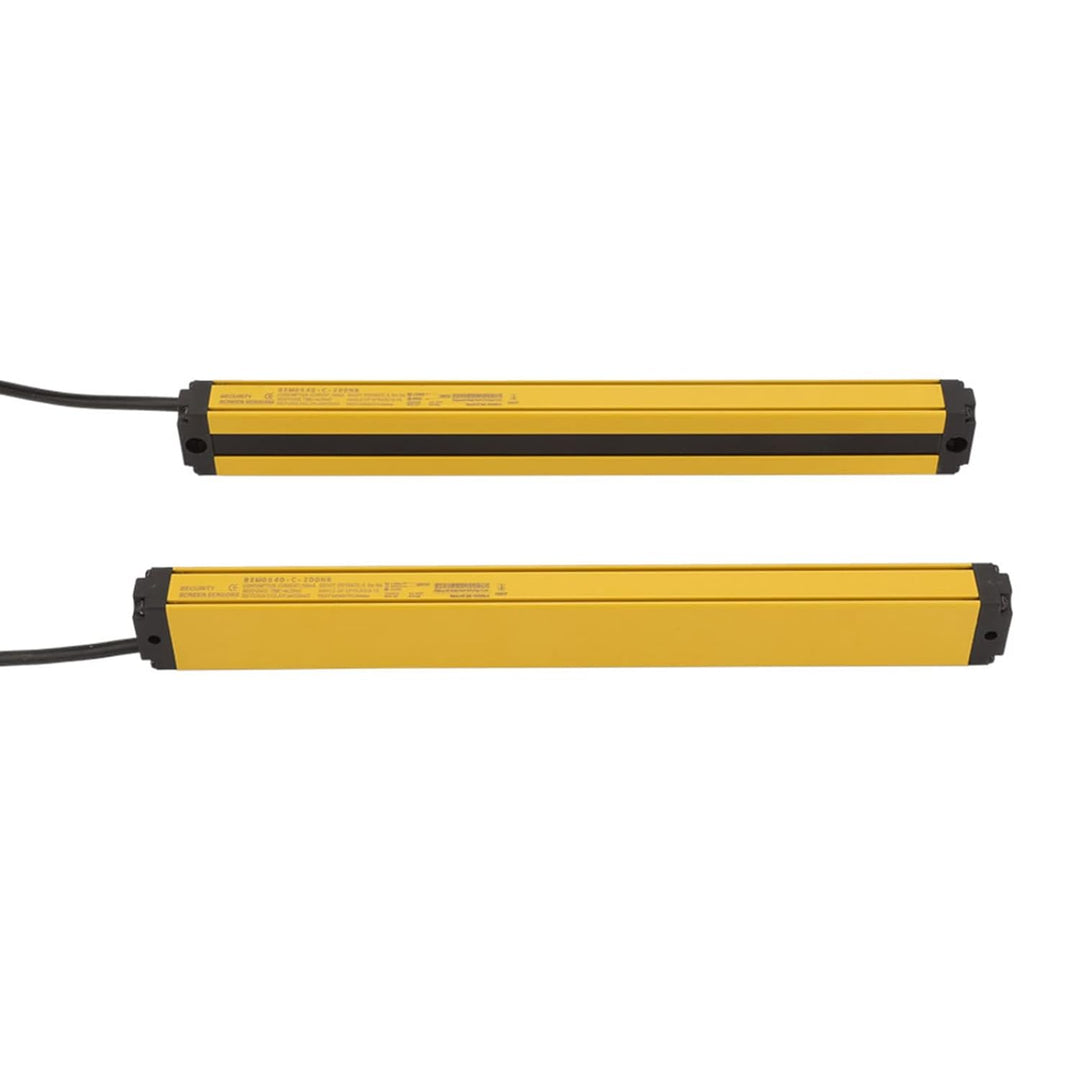 Oumefar Lichtvorhang Sicherheitsschalter Sensor, Sensor, Sensor, DC 10–30 V, Lichtgitter (6 Strahlen