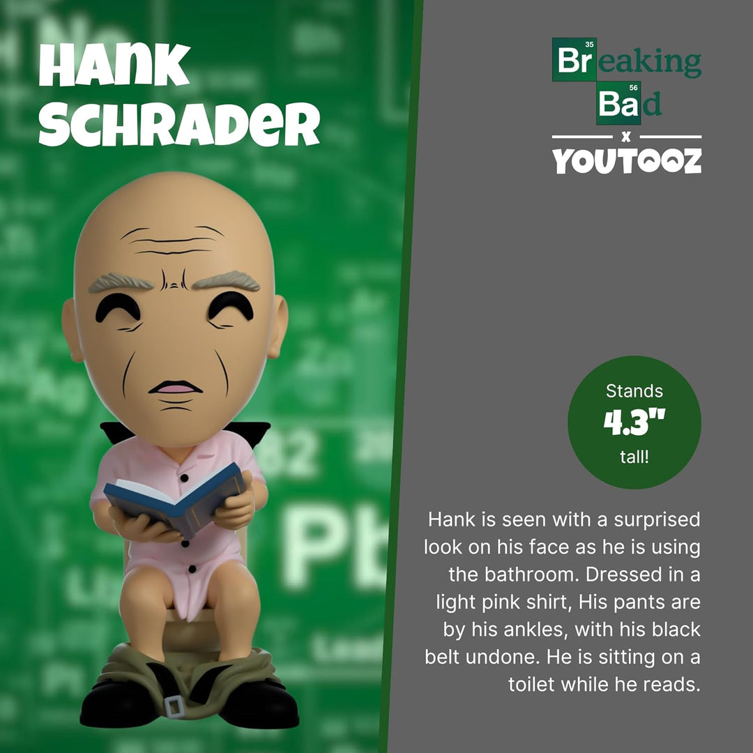 Youtooz Breaking Bad Hank Schrader 10,9 cm Vinyl-Figur, detaillierte Breaking Bad Figur Hank Shrader