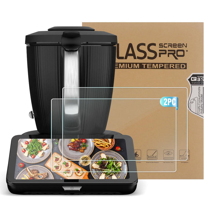 Sun3drucker Schutzfolie kompatibel mit Vorwerk Thermomix TM7, Displayschutz-Folie glasklare Displays