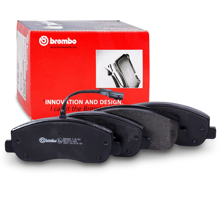 Brembo P68062 Vordere Bremsbeläge, Anzahl 4
