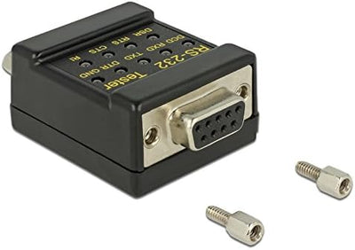 DeLock RS-232 Tester DB9 Buchse > DB9 Stecker